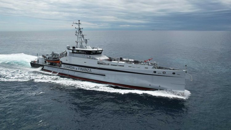 Italy’s Guardia di Finanza takes delivery of a new flagship by Damen Shipyards