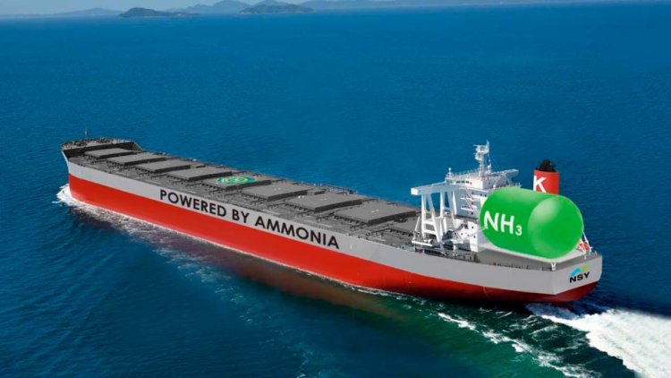 Ammonia fueled bulk carrier obtained AiP from ClassNK