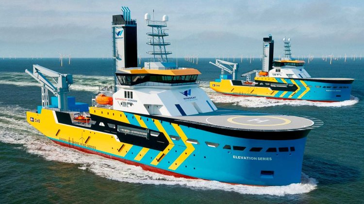 Windcat and Damen develop future-proof hydrogen CSOV's