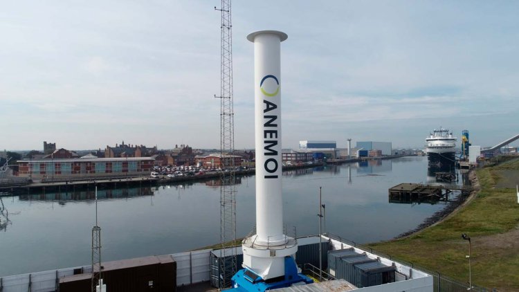 Anemoi renews Rotor Sail testing base with Port of Blyth