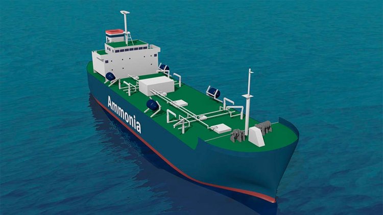 Mitsubishi Shipbuilding and INPEX complete ammonia bunkering vessel study