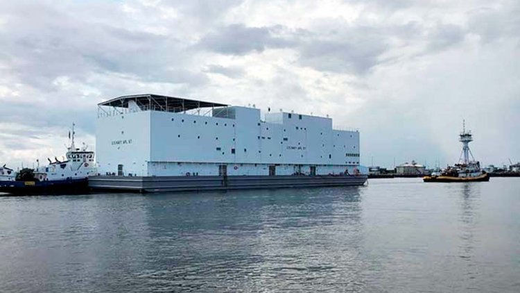 U.S. Navy awards Bollinger Shipyards contract to build sixth berthing barge
