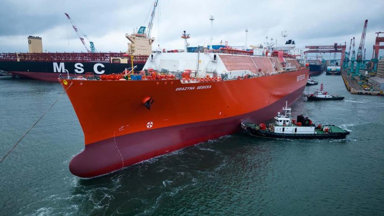 Second LNG carrier of the ORLEN Group’s fleet is heading for Świnoujście