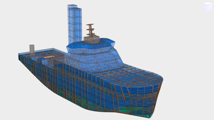 DNV, Damen and NAPA use 3D model-based approval to streamline ship design approval