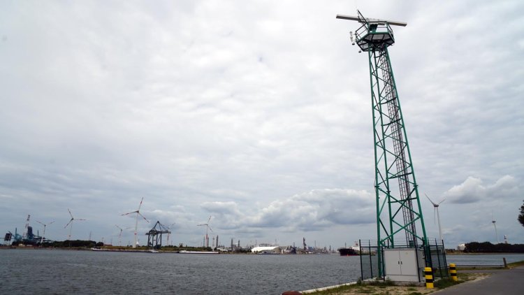 New radar and camera network in Antwerp port area