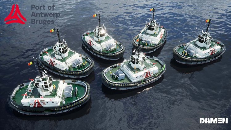 Damen signs contract with Port of Antwerp-Bruges for supply of six new RSD Tugs