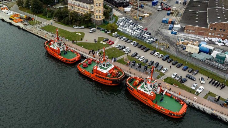 Damen delivers three new tugs to Poland’s WUZ Port and Maritime Services