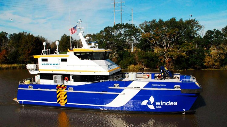First two of five bespoke 30-metre CTVs delivered to offshore wind operator in US
