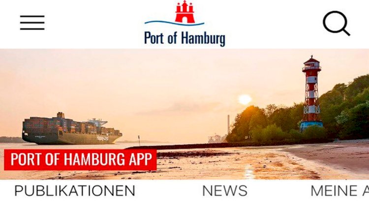 The new Port of Hamburg App is now available free of charge