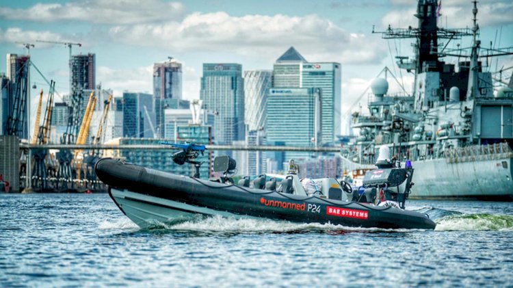 BAE Systems demonstrates first integration of USV with Royal Navy warship