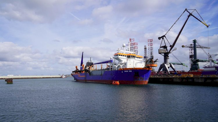 Van Oord and Shell test the use of biofuel on vessels