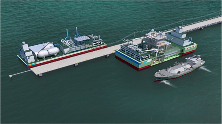 New LNG floating power plant by Kawasaki Heavy Industries