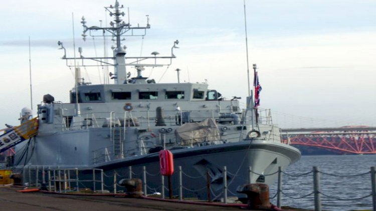 Babcock completes work on HMS Pembroke at Rosyth site