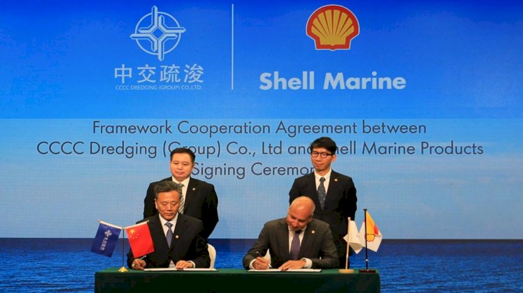Shell Marine signs fleet-wide lubricants contract in China
