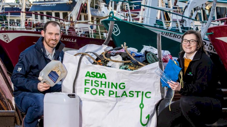 Asda’s fishing fleets equipped to tackle plastic pollution with new bags